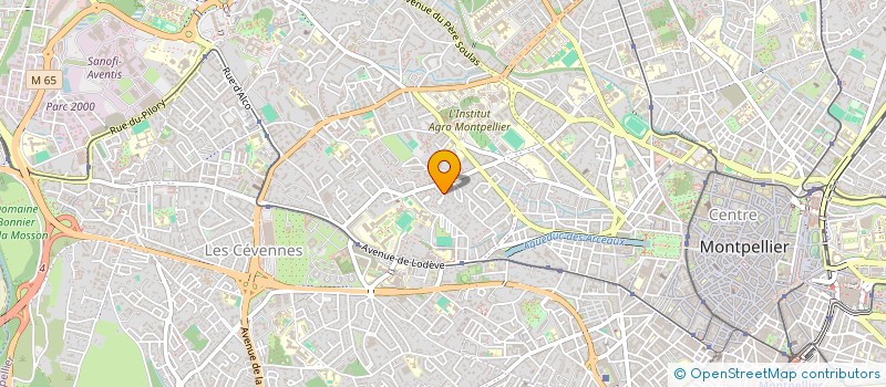 localisation de l'entreprise LOLA 21 à MONTPELLIER