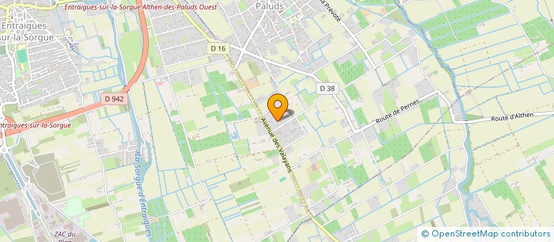 localisation de l'entreprise LOLA 2I  ALTHEN-DES-PALUDS