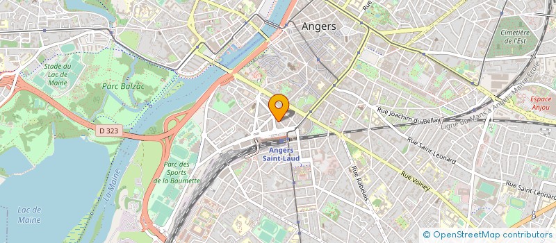 localisation de l'entreprise LOLA  ANGERS