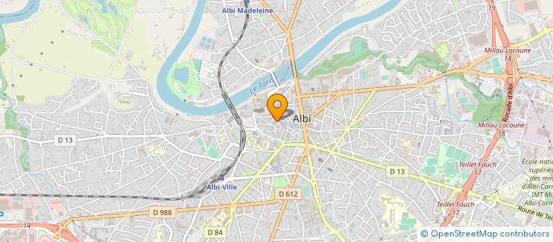 localisation de l'entreprise LOLA à ALBI