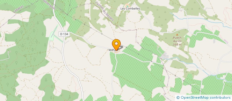 localisation de l'entreprise LOLA  PUISSERGUIER