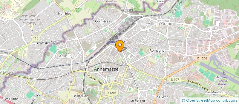 localisation de l'entreprise LOLA à ANNEMASSE
