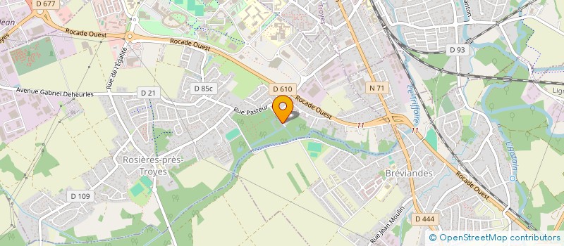 localisation de l'entreprise LOLA  ROSIERES-PRES-TROYES