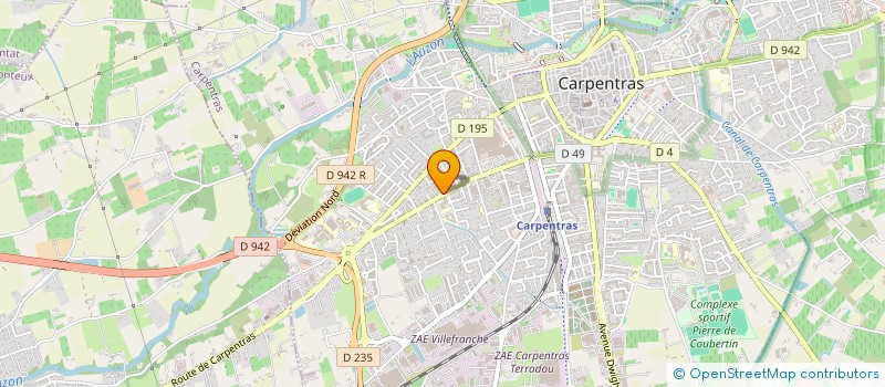 localisation de l'entreprise LOLA à CARPENTRAS