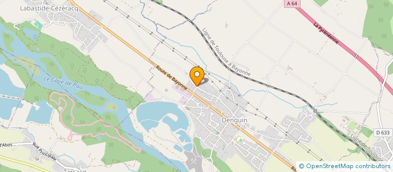 localisation de l'entreprise LOLA 64  DENGUIN