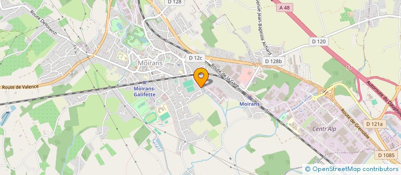 localisation de l'entreprise LOLA  MOIRANS