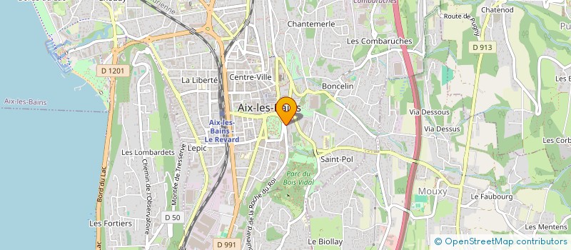 localisation de l'entreprise LOLA  AIX-LES-BAINS