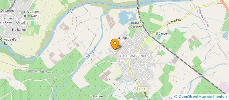 localisation de l'entreprise LOLA à ARGELES-SUR-MER