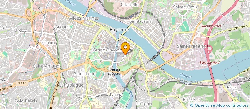 localisation de l'entreprise LOLA à BAYONNE