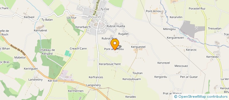 localisation de l'entreprise LOLA  PLOUDALMEZEAU