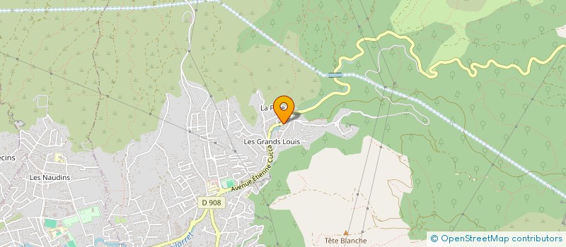 localisation de l'entreprise LOLA  ALLAUCH