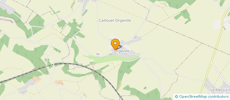 localisation de l'entreprise LOLA  CAILLOUET-ORGEVILLE