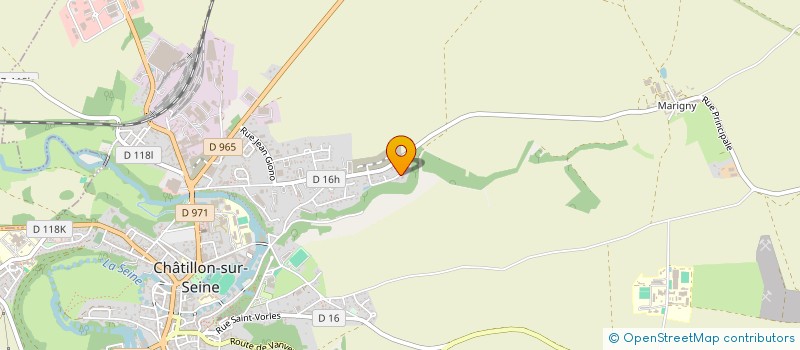 localisation de l'entreprise LOLA  CHATILLON-SUR-SEINE