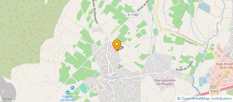 localisation de l'entreprise LOLA  POUSSAN