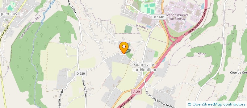 localisation de l'entreprise LOLA  GONNEVILLE-SUR-HONFLEUR