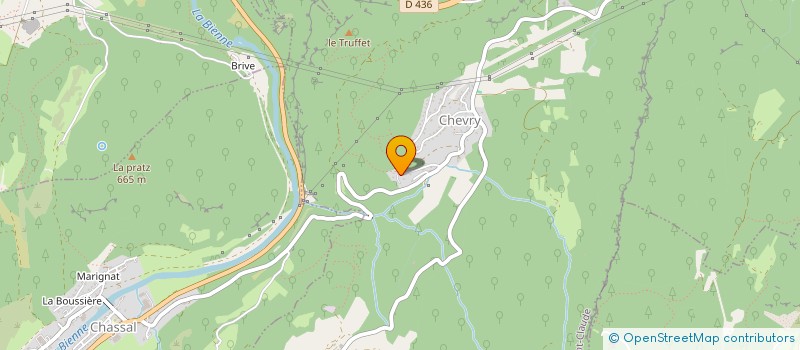 localisation de l'entreprise LOLA  SAINT-CLAUDE