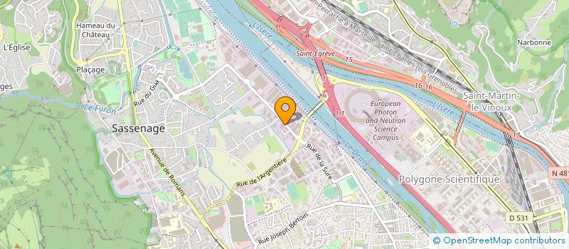 localisation de l'entreprise LOLA BOUTIQUE à SASSENAGE