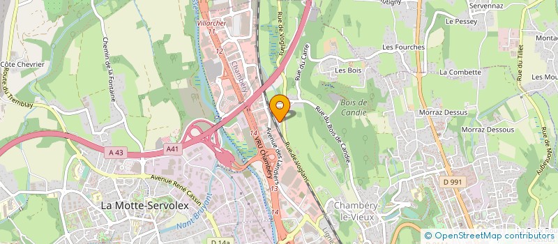 localisation de l'entreprise LOLA DE MILENT à CHAMBERY