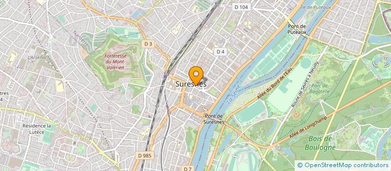localisation de l'entreprise LOLA DE VALENCE à SURESNES