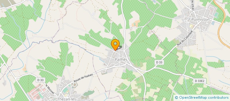 localisation de l'entreprise LOLA EMMA  THEZAN-LES-BEZIERS