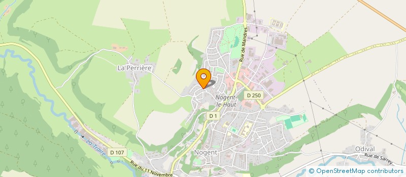 localisation de l'entreprise LOLA ET FABIO à NOGENT