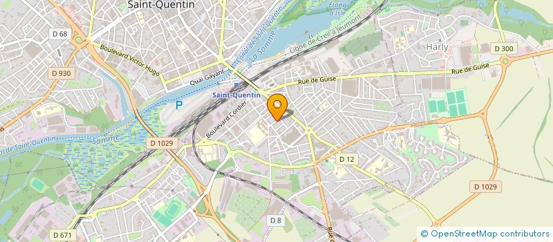localisation de l'entreprise LOLA ET THEO à SAINT-QUENTIN