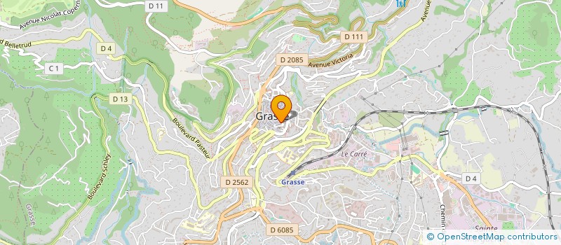 localisation de l'entreprise LOLA - FREDO  GRASSE