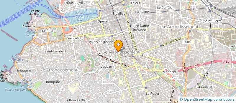 localisation de l'entreprise LOLA&PAULO à MARSEILLE