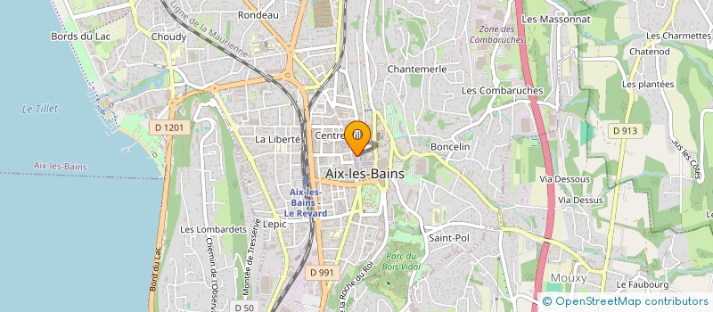 localisation de l'entreprise LOLA'S CONCEPT à AIX-LES-BAINS
