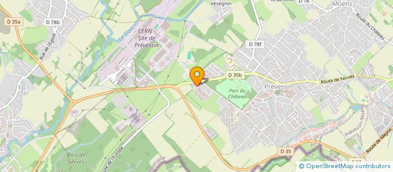 localisation de l'entreprise LOLA SCI à PREVESSIN-MOENS