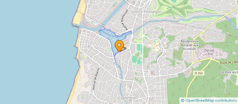 localisation de l'entreprise LOLA.TDM  CAPBRETON