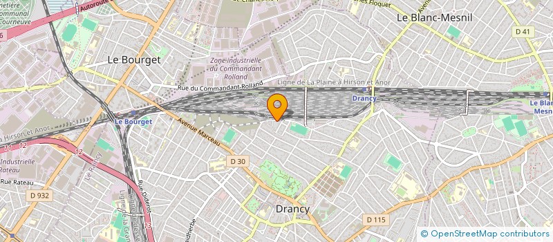 localisation de l'entreprise LOLA TRANSPORT à DRANCY