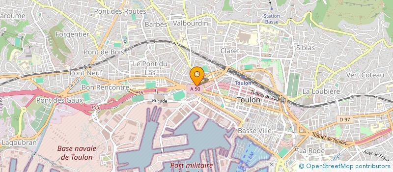 localisation de l'entreprise LOLA VISION à TOULON