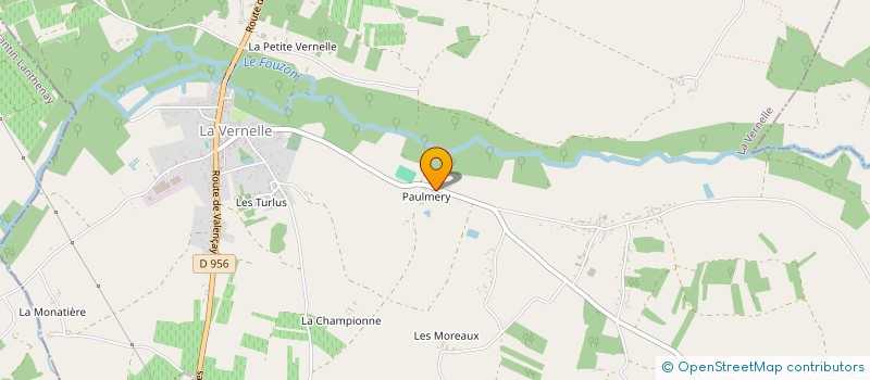 localisation de l'entreprise LOLADANCE à LA VERNELLE