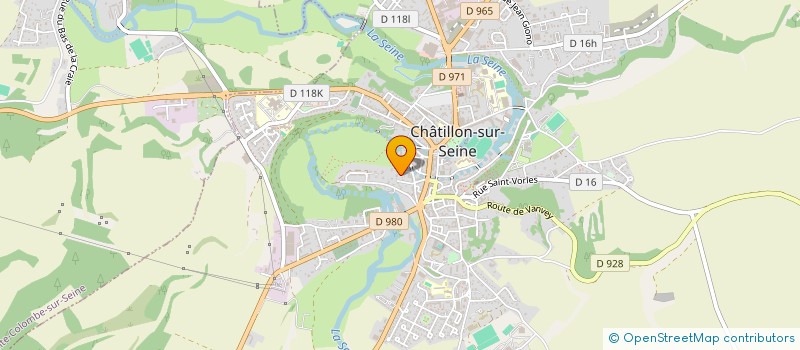 localisation de l'entreprise LOLAM  CHATILLON-SUR-SEINE