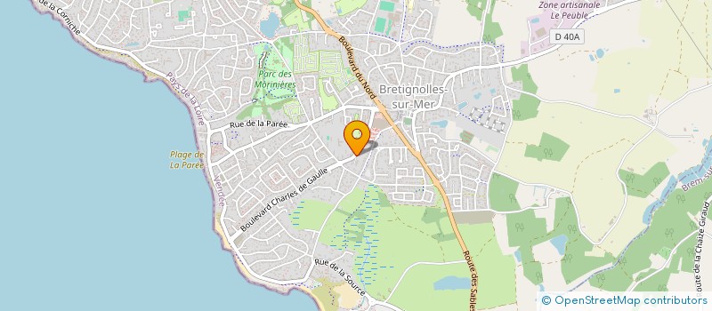 localisation de l'entreprise LOLAN CORP à BRETIGNOLLES-SUR-MER