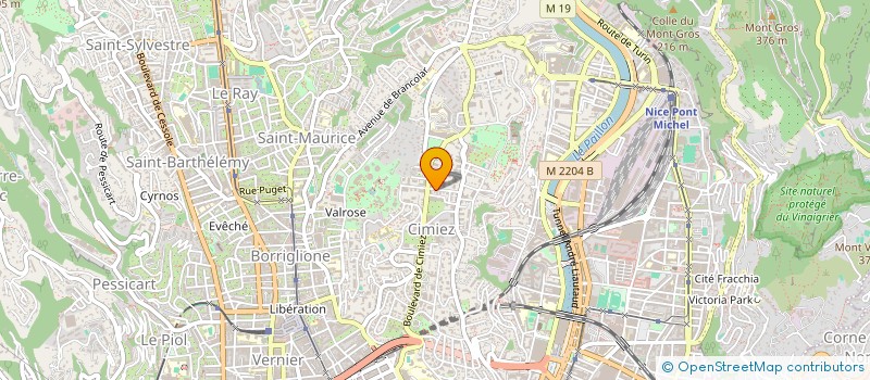 localisation de l'entreprise LOLANNA à NICE