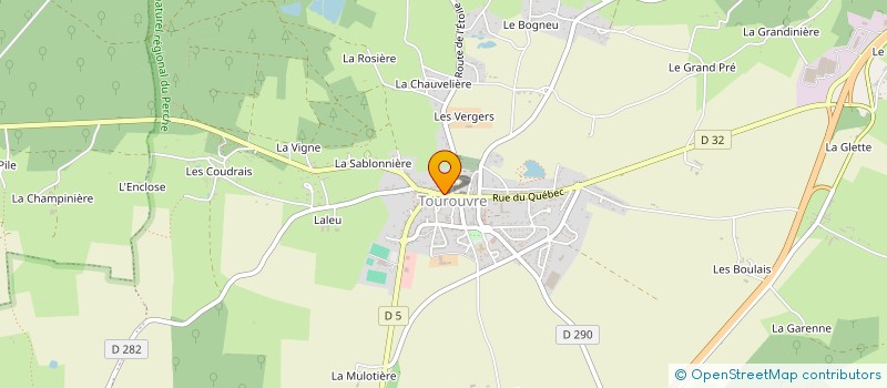 localisation de l'entreprise LOLARIS à TOUROUVRE AU PERCHE