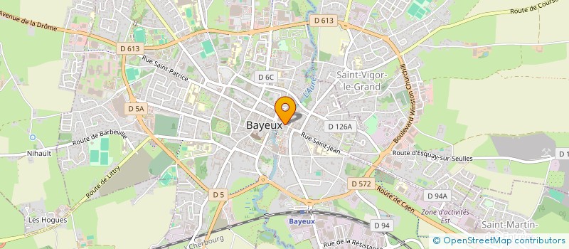 localisation de l'entreprise LOLAROSE à BAYEUX