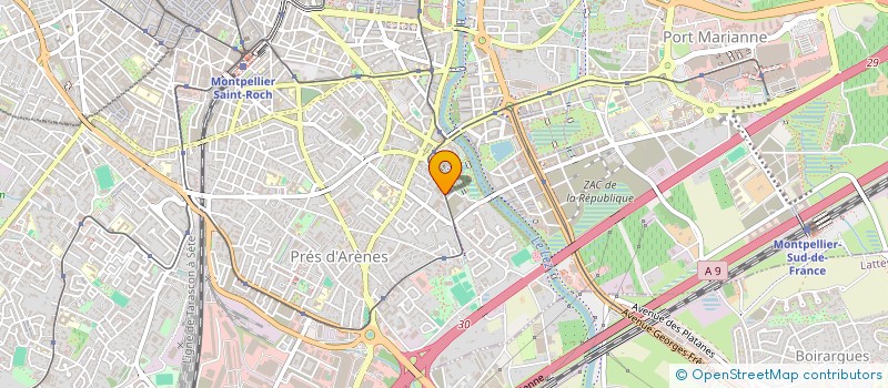 localisation de l'entreprise LOLASPHERE à MONTPELLIER