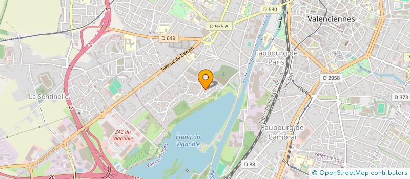 localisation de l'entreprise LOLAU&CO  VALENCIENNES