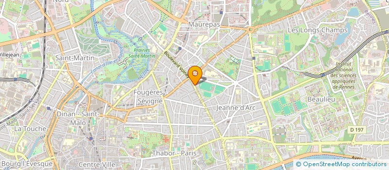 localisation de l'entreprise LOLELOLE COMPAGNIE  RENNES