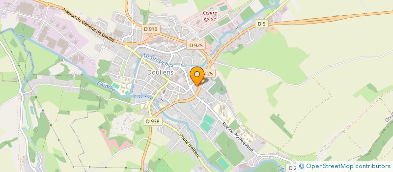 localisation de l'entreprise LOLESI  DOULLENS