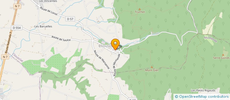 localisation de l'entreprise LOLI ET SION IMMO  CLIOUSCLAT