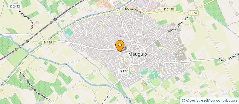 localisation de l'entreprise LOLI EVENTS  MAUGUIO