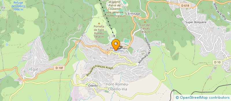 localisation de l'entreprise LOLIA  FONT-ROMEU-ODEILLO-VIA