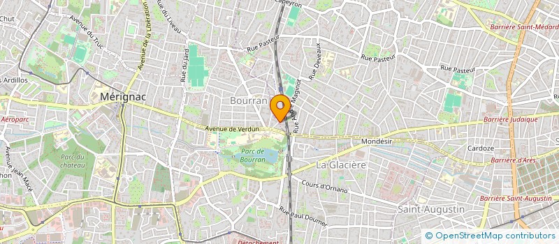 localisation de l'entreprise LOLIE ROSE DERMO  BORDEAUX