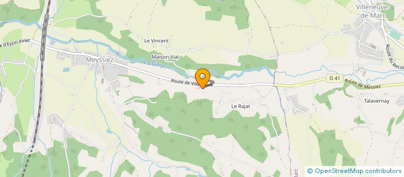 localisation de l'entreprise LOLIELOC  MEYSSIEZ