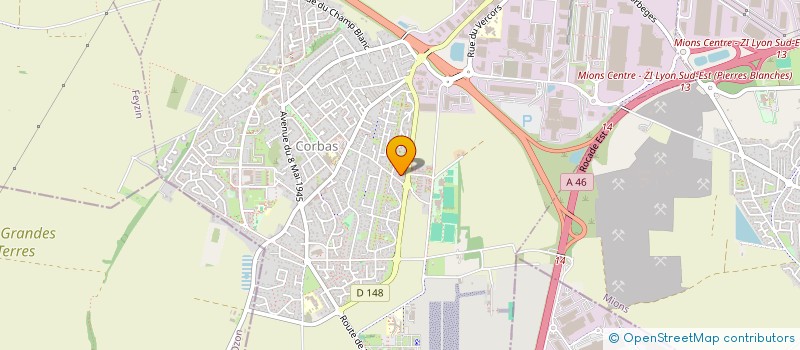 localisation de l'entreprise LOLIKA PROD à CORBAS