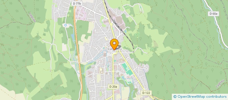 localisation de l'entreprise LOLILIA SARL  LAGNIEU